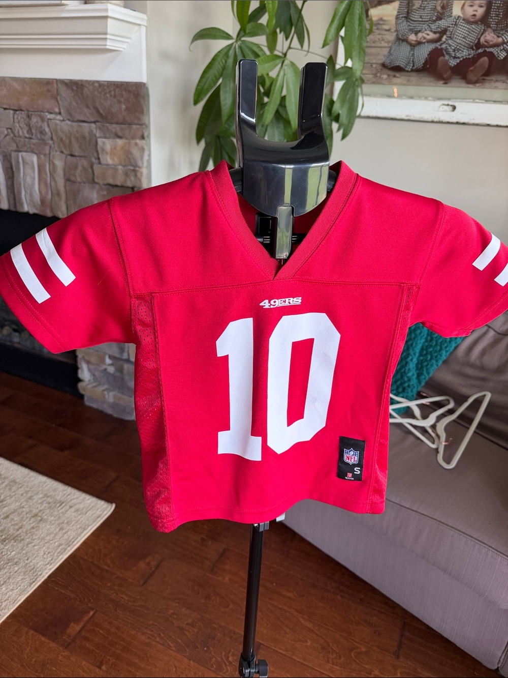 NFL Kids Red San Francisco Garoppolo 49ers #10 Jersey